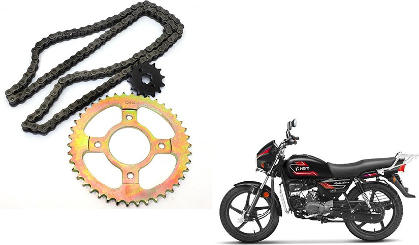 Super splendor clearance chain sprocket price