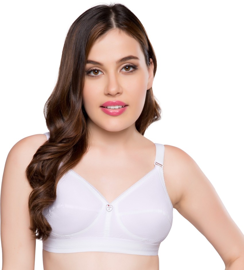 Full-figure everyday bra Natural Lift Adjustable Straps 100% Cotton  Intimacy Bra
