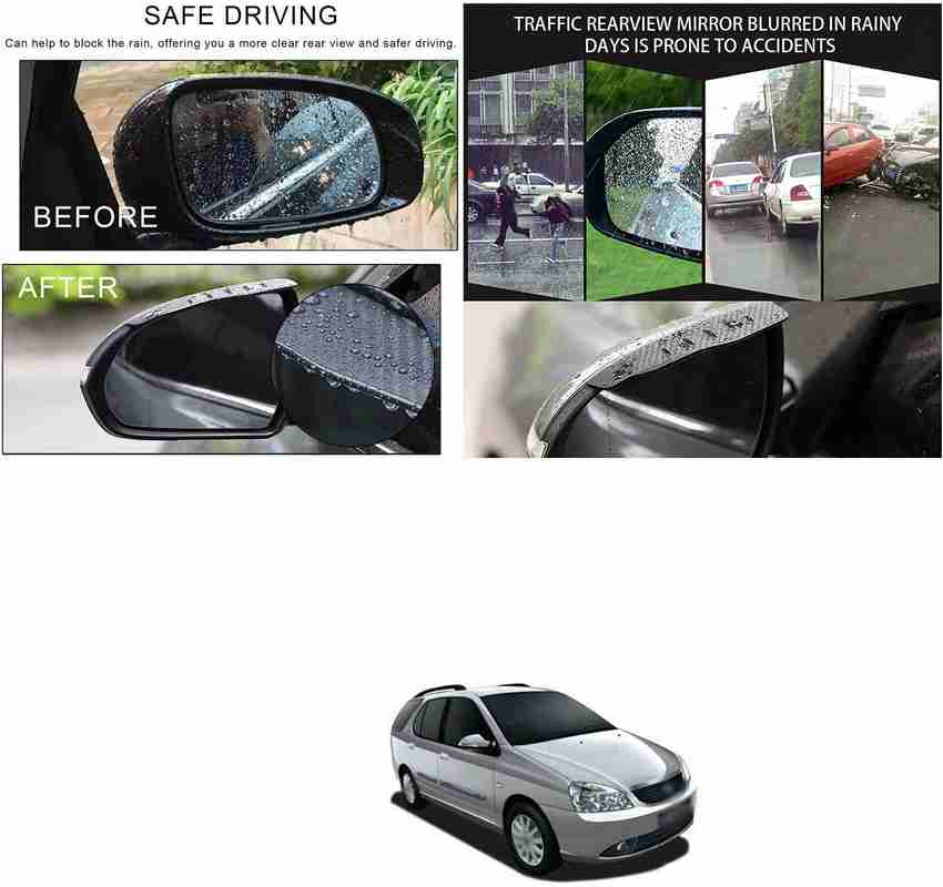 Side mirror rain hotsell visor