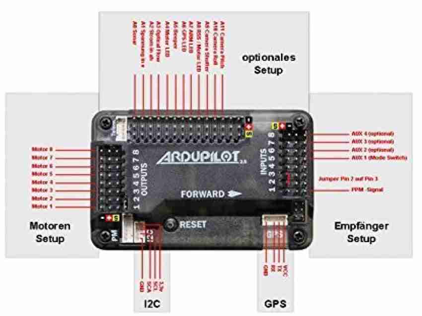 Multi Bazar APM 2.8 Multicopter Flight Controller Upgraded Built