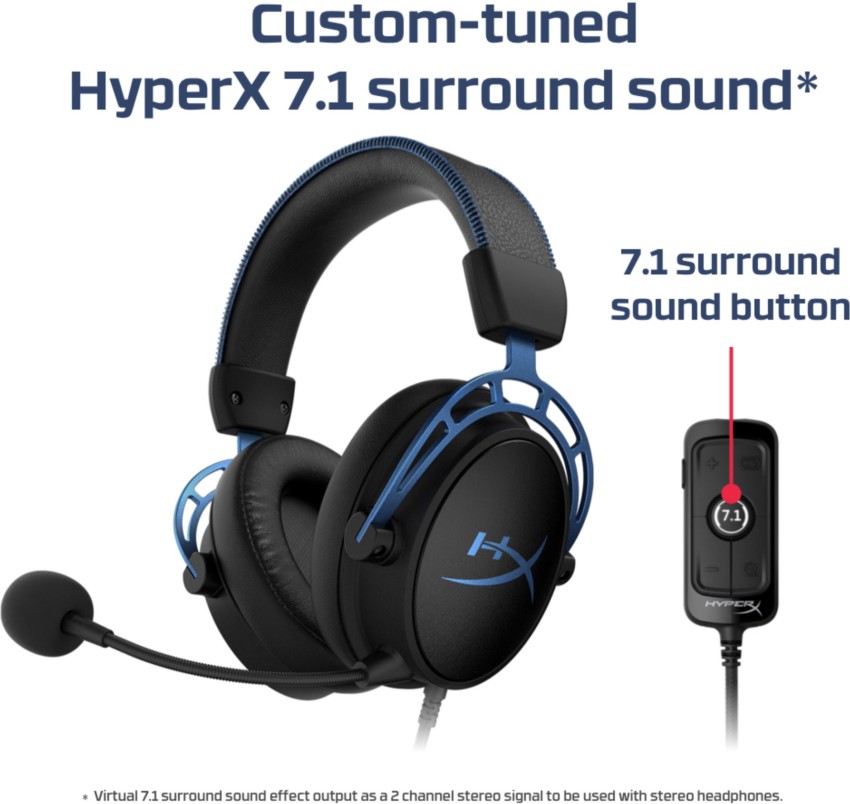 HyperX Cloud Alpha S 7.1 Surround Sound Bass and Adjustment