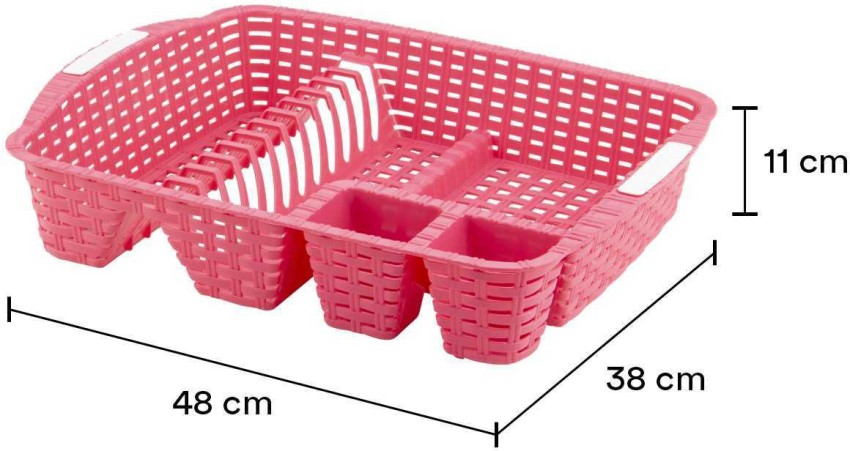 POLYSET Topaz Dish Drainer, Plastic