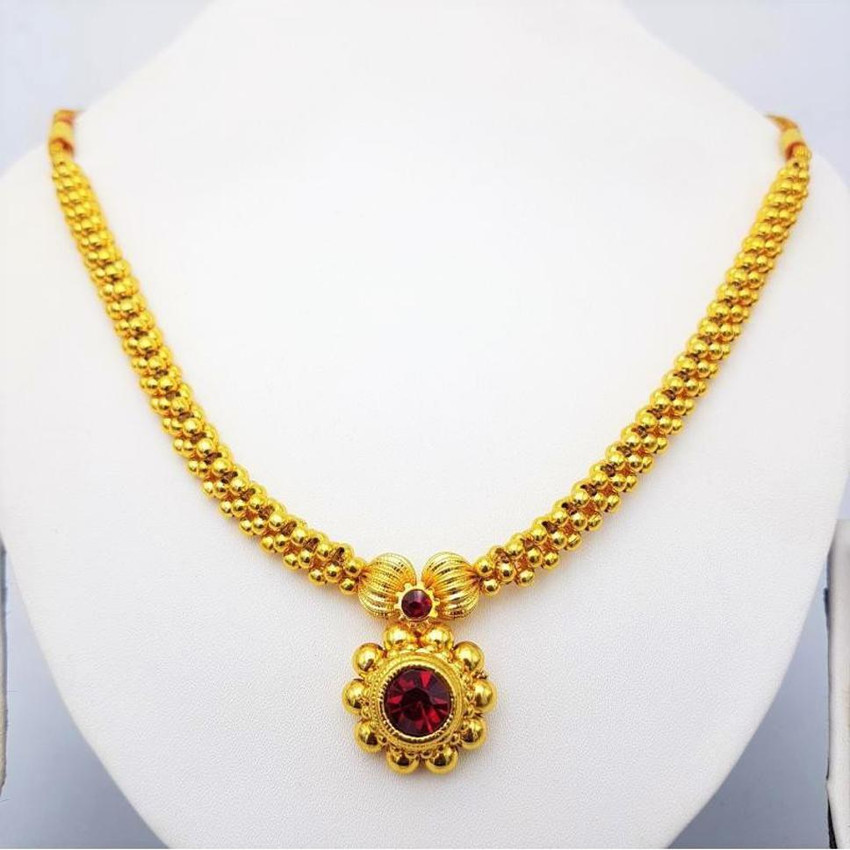 ANORI Traditional Wedding Maharashtrian Kolhapuri 1 gram gold