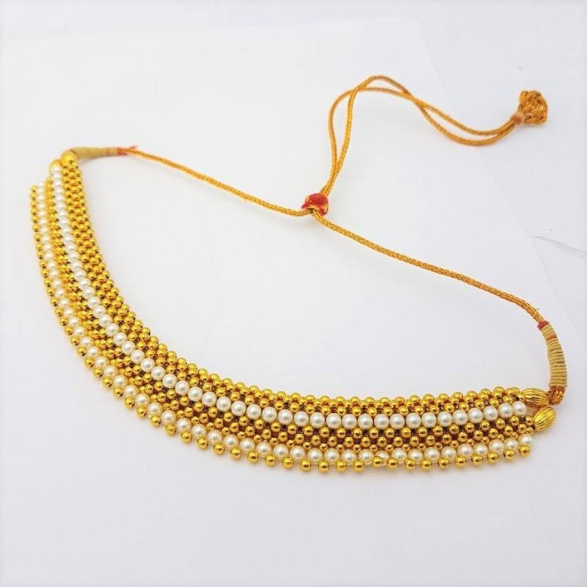 22K Yellow Gold Necklace from Thushi Collection? for Women