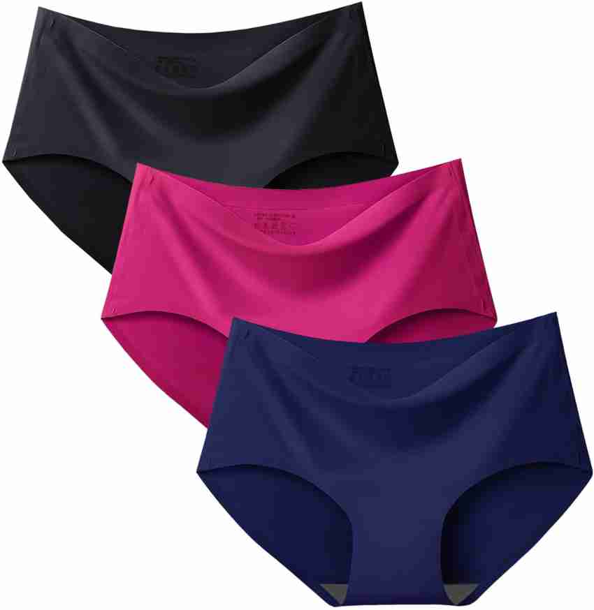 mobfast Women Hipster Black, Blue, Pink Panty - Buy mobfast Women