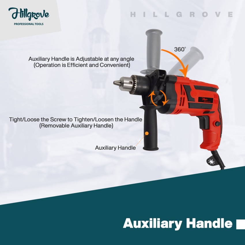 Hillgrove HGCM18M1 4inch Angle Grinder with 13mm Drill Machine with 5  Drill Bits Angle Grinder Price in India - Buy Hillgrove HGCM18M1 4inch  Angle Grinder with 13mm Drill Machine with 5 Drill