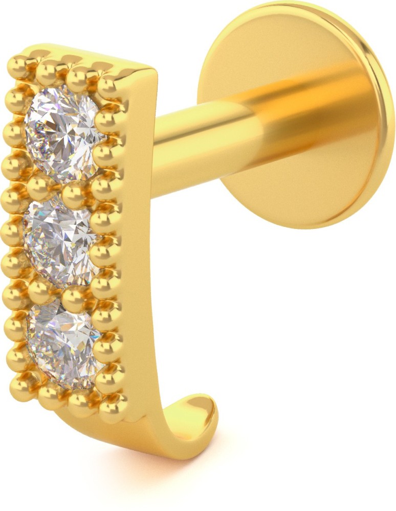 Gold nose hot sale pin flipkart