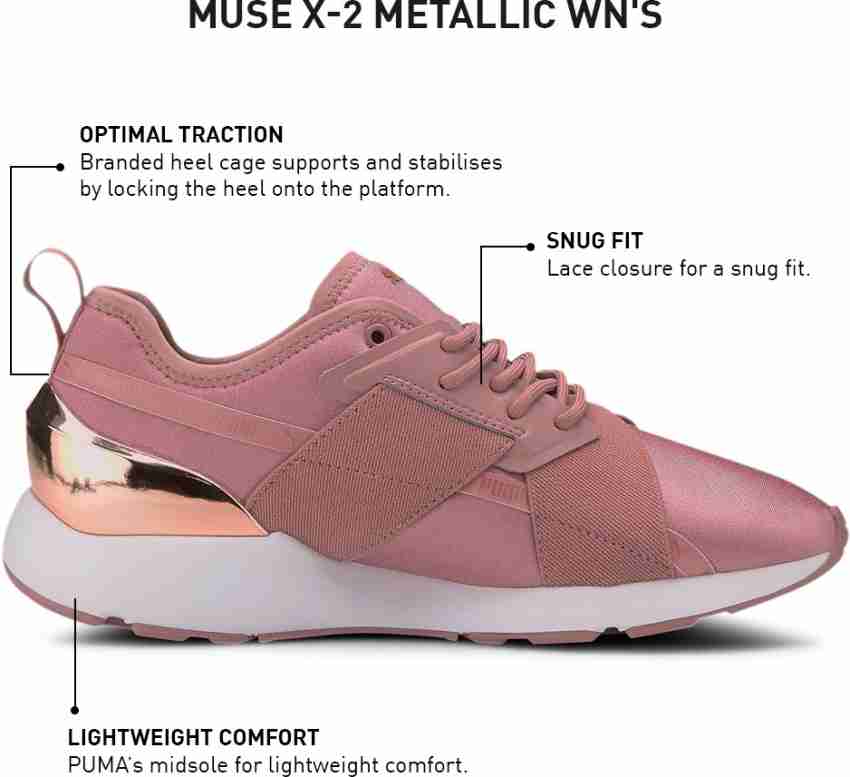 Puma muse rose cheap gold price