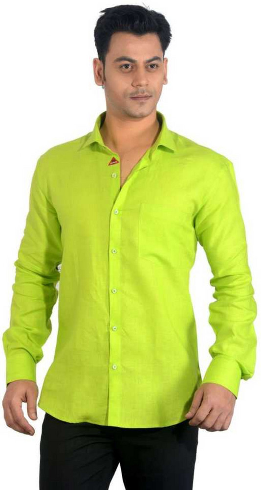 Parrot green sale shirt