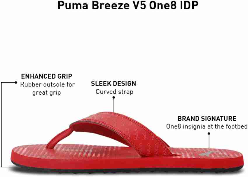 PUMA Men Breeze V5 One8 IDP Flip Flops Buy PUMA Men Breeze V5