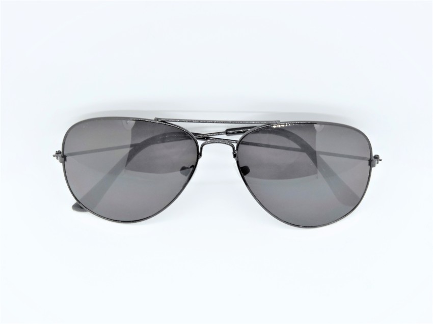 Buy STARLIGHT Aviator Sunglasses Black For Men & Women Online @ Best Prices  in India