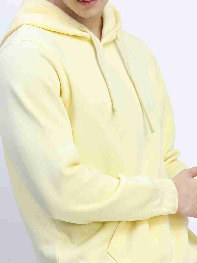 Mens light shop yellow hoodie