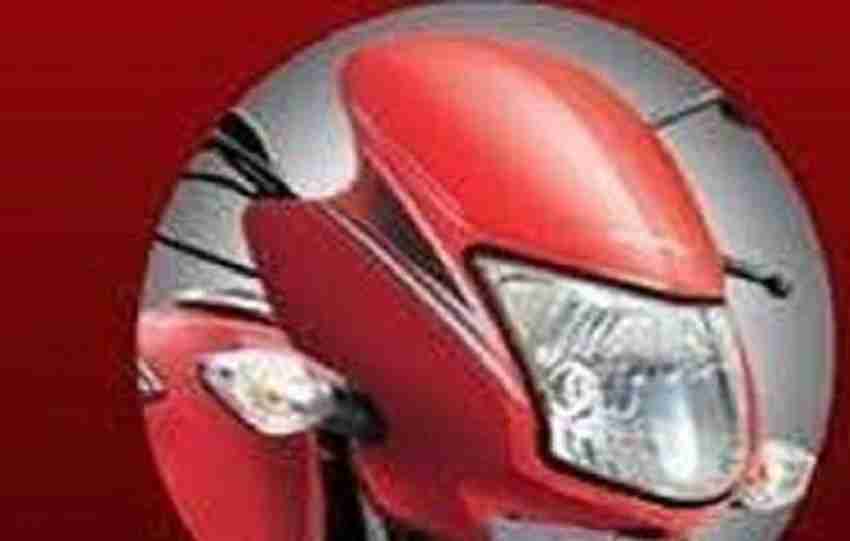 zalak Headlight Visor For Dream Yuga S Red Bike Headlight Visor