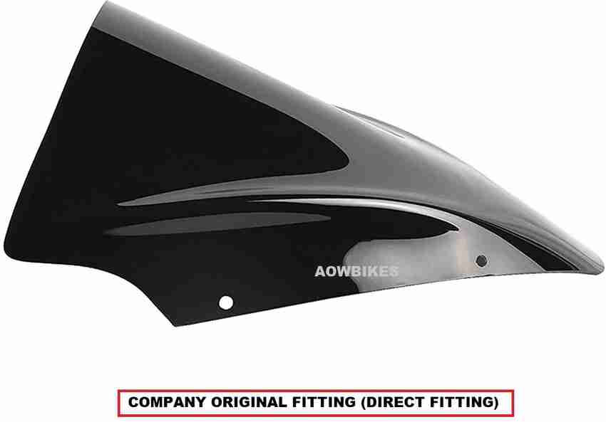 Pa UNBREAKABLE BUBBLE VISOR FOR PULSAR 150 180 Bike Windshield