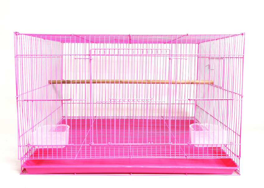 JNPETSWORLD 2 FEET PINK Imported Cage Easy Washable Tray for Bird