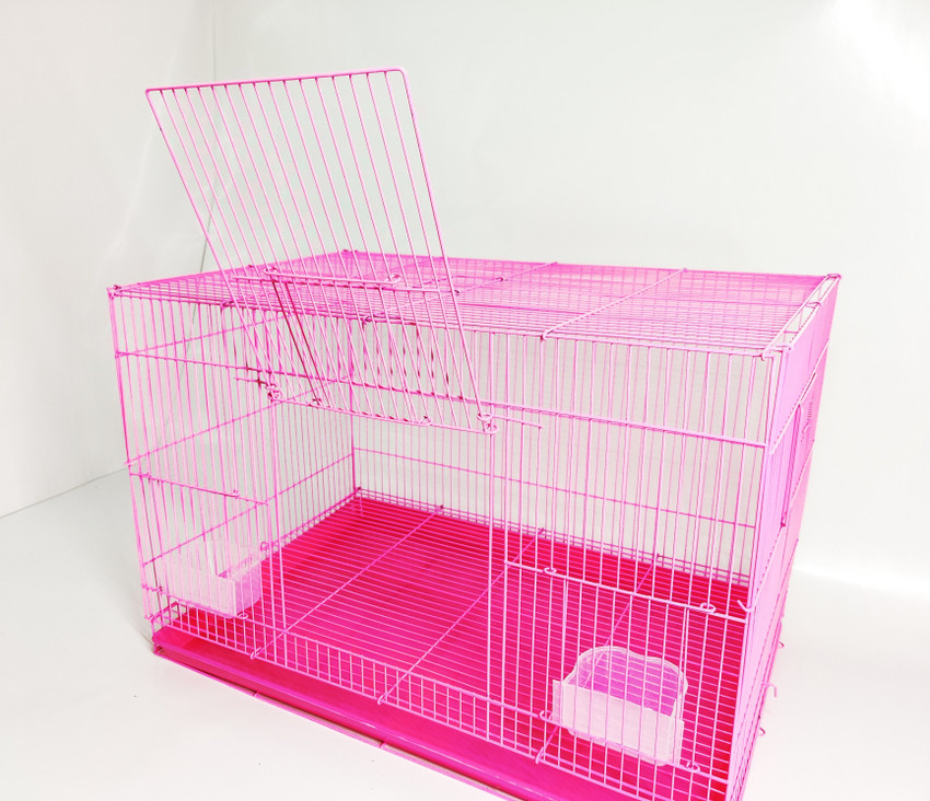 JNPETSWORLD 2 FEET PINK Imported Cage Easy Washable Tray for Bird