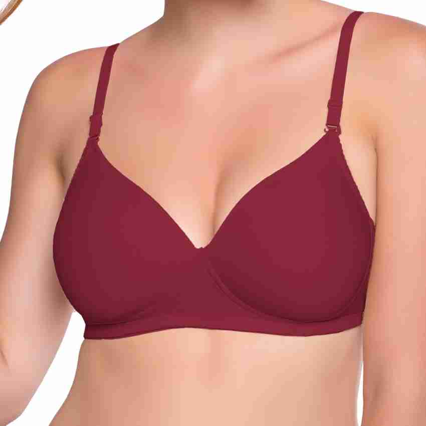 TRYLO RIZA SMOOTHIE Women's padded bra crafted from combed cotton fabric |  INEZY