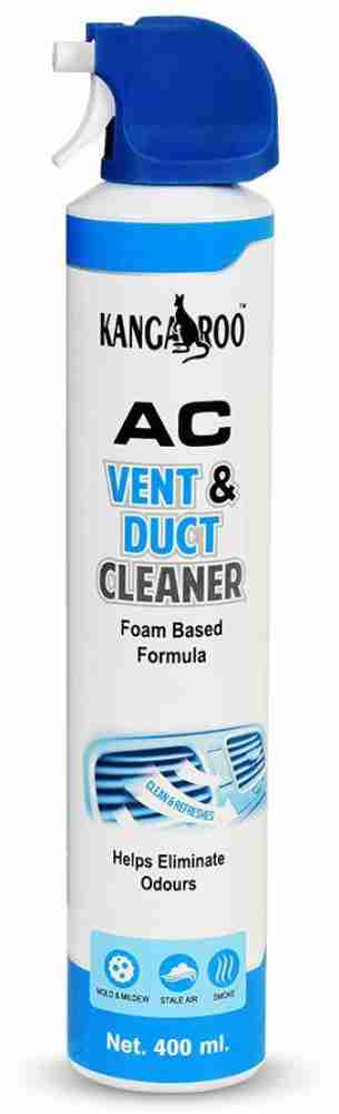Kangaroo® Car AC Vent & Duct Cleaner 400 ml with Foaming Car Interior  Cleaner Spray