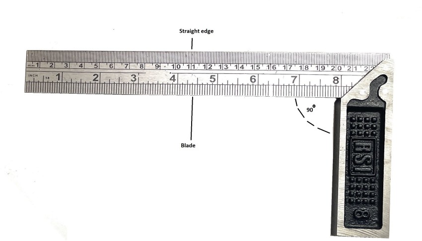 FIXKIT Tri Square Tool 90 Degrees Right Angle Ruler 8 Inch Tri-Square Price  in India - Buy FIXKIT Tri Square Tool 90 Degrees Right Angle Ruler 8 Inch  Tri-Square online at