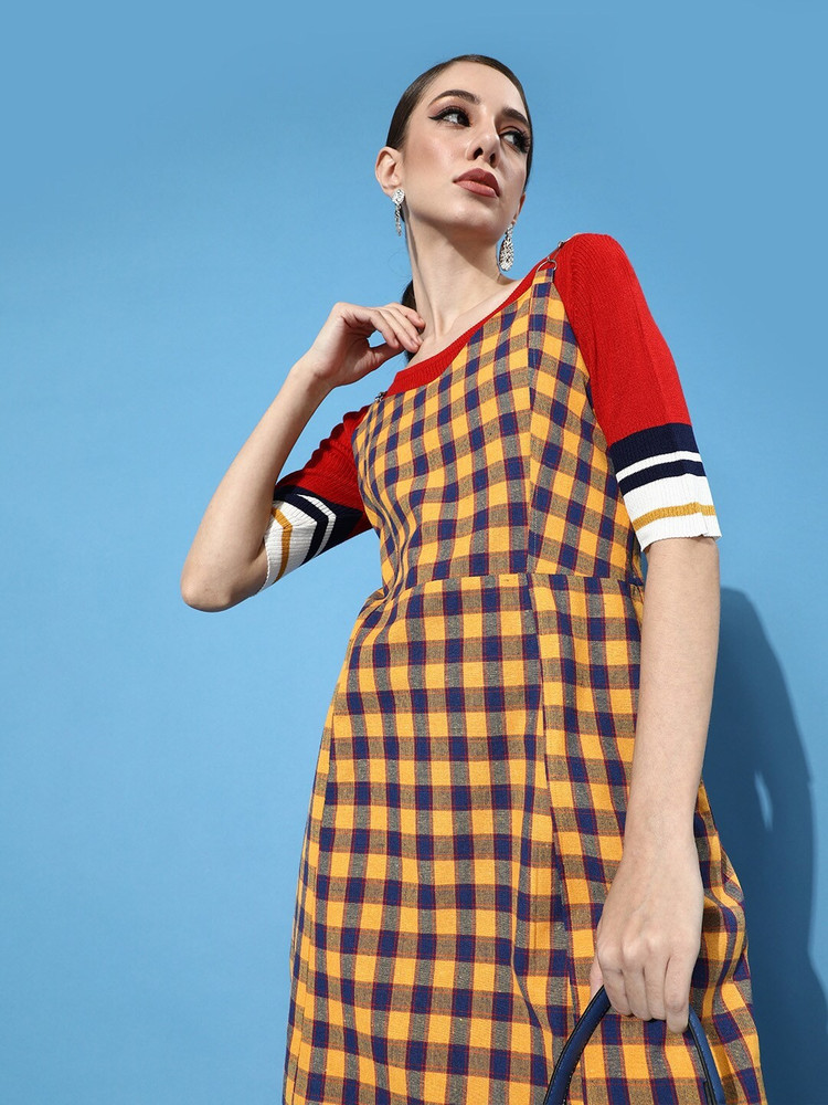 andmarry アンドマリー belle checked dress andmary on X: 