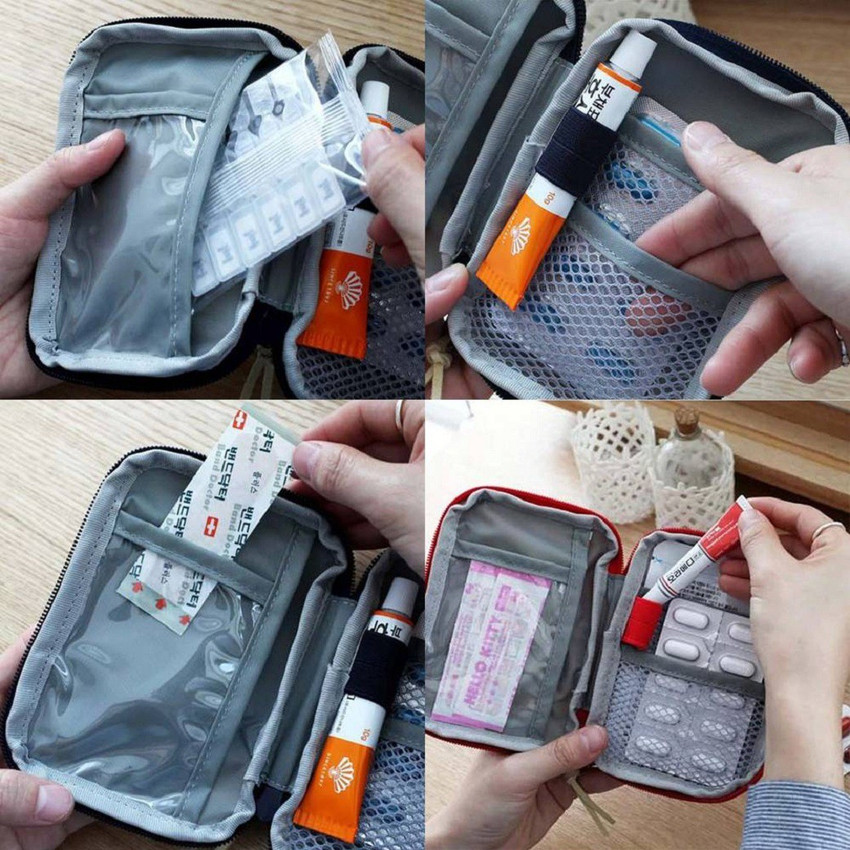 First aid pouch outlet