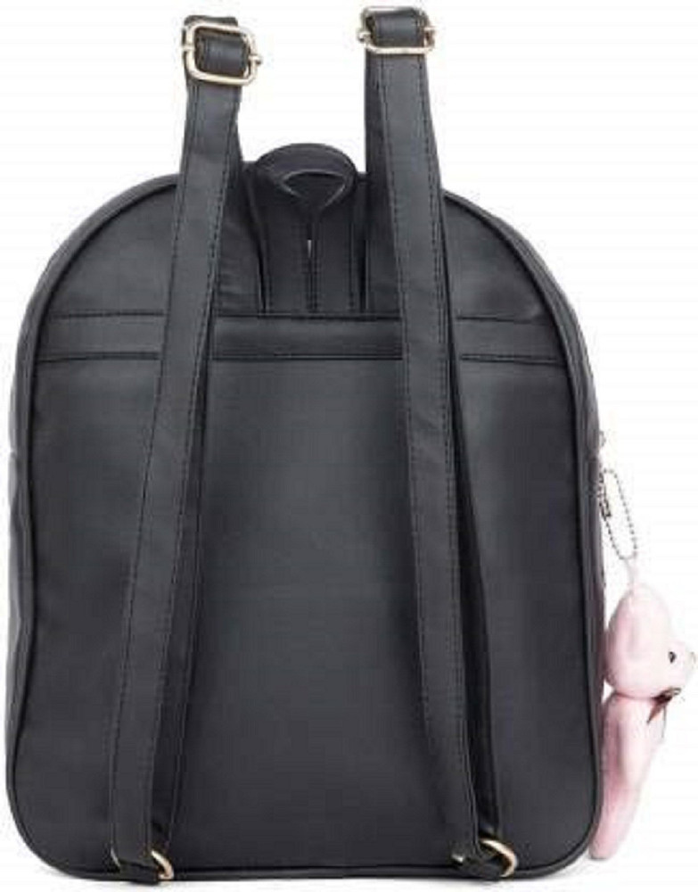 Krismo Stylish Backpack Comfortable Handbag Small Bag Combo Pack Of 3 With Teddy 20 L Backpack Black Price in India Flipkart