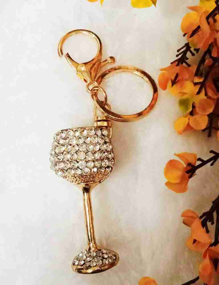 Priceless Deals Attractive Design Crystal Wine Glass Shape Key Chain/ Bag  Charm Keychain/ Car Key Chain Price in India - Buy Priceless Deals  Attractive Design Crystal Wine Glass Shape Key Chain/ Bag