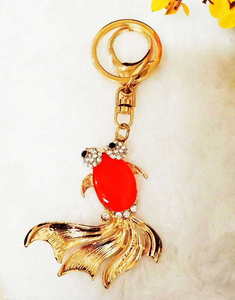 Real best sale fish keychain