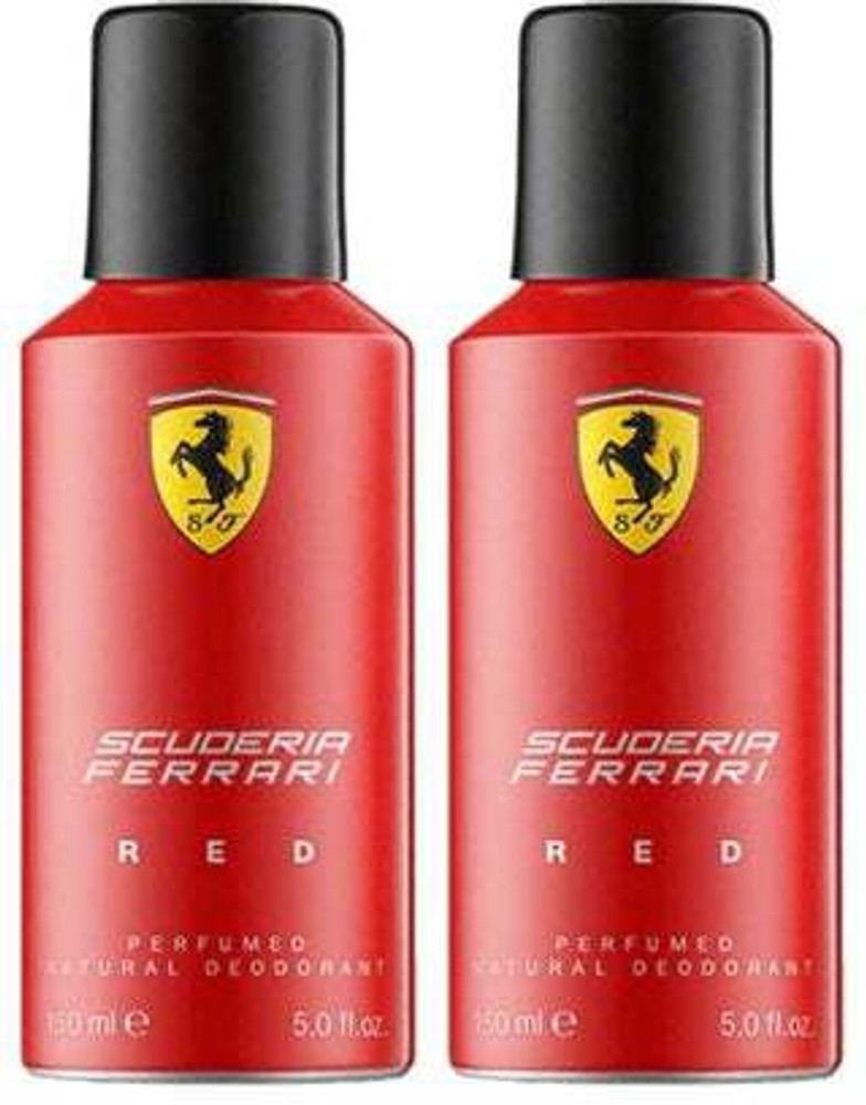 Ferrari red deodorant spray shop