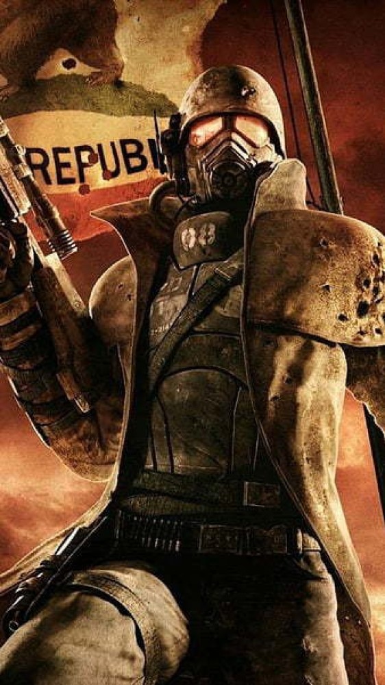 Hd Fallout 4 New Vegas Fallout 4 Power Armor Matte Finish Poster