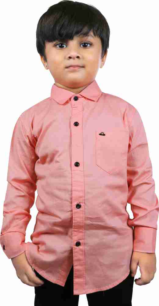 baby boy pink shirt