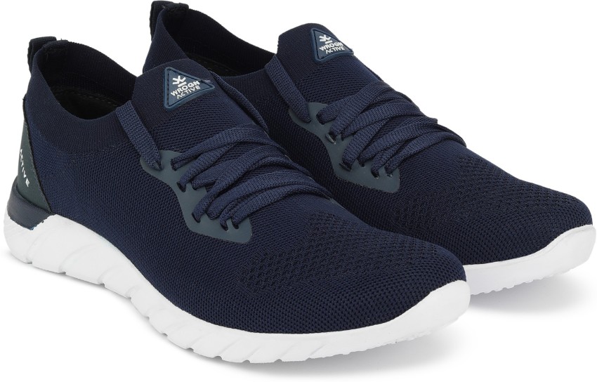 Wrogn navy sale blue sneakers