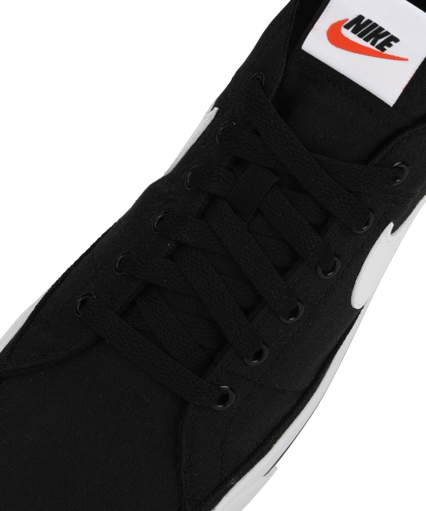 Black nike hot sale canvas