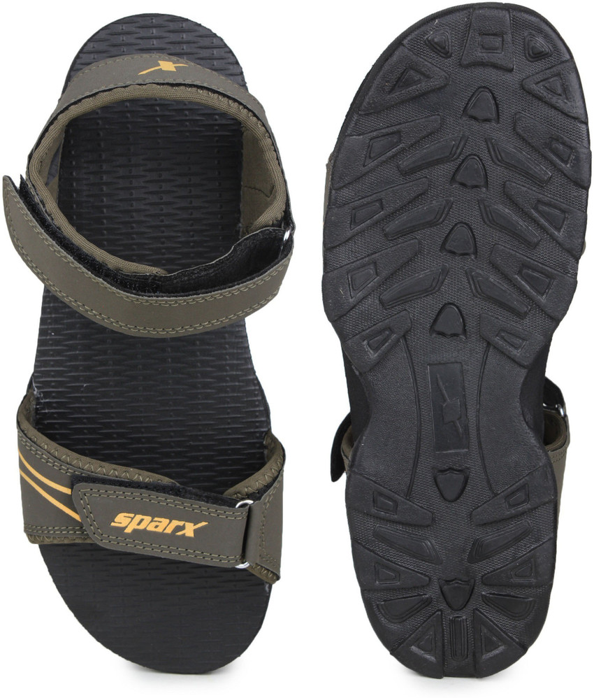 Sparx SS 703 Men Olive Sports Sandals