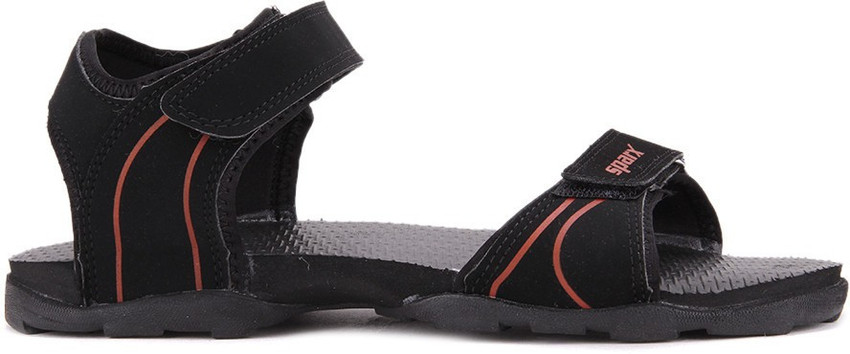 Sparx Sparx Men SS 703 Black Red Floater Sandals Men Red Black