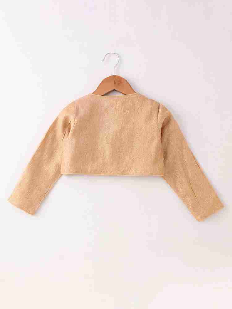Gold shrug girls on sale