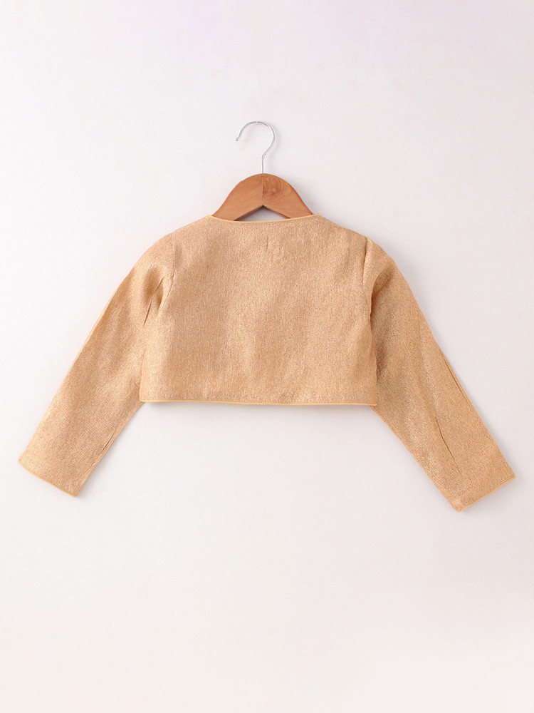 Golden shrug on sale for baby girl