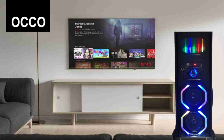 Power duo online tower speaker set
