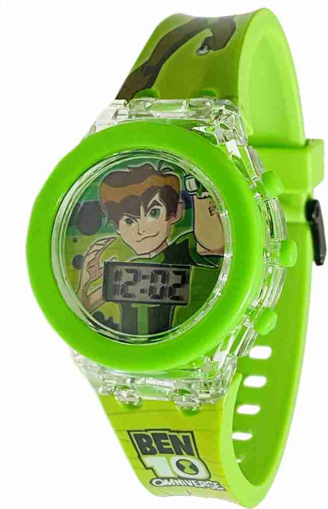 AIGLET Ben 10 Kids Watch Baby Watch for Boys Disco Light Kids Watch for Boys Digital Watch For Boys Buy AIGLET Ben 10 Kids Watch Baby Watch