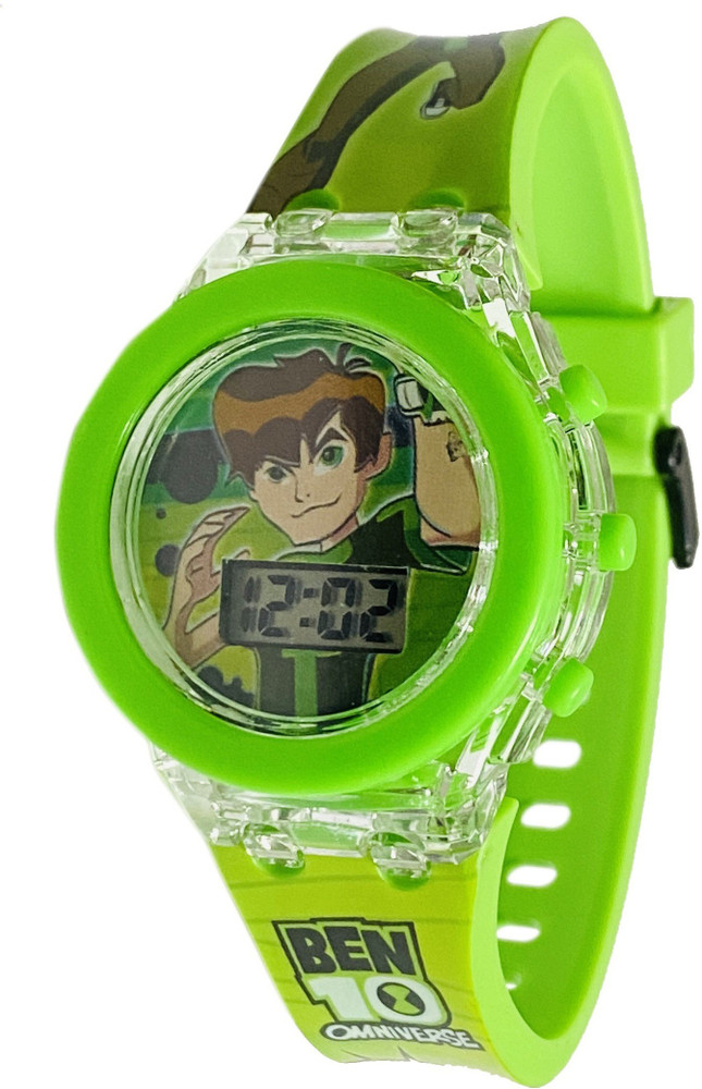 AIGLET Ben 10 Kids Watch Baby Watch for Boys Disco Light Kids Watch for Boys Digital Watch For Boys Buy AIGLET Ben 10 Kids Watch Baby Watch