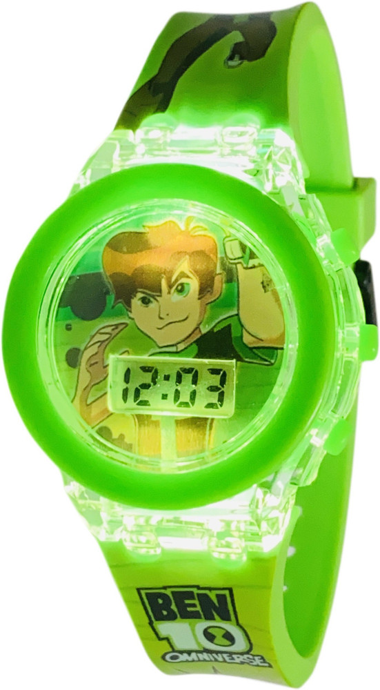 AIGLET Ben 10 Kids Watch Baby Watch for Boys Disco Light Kids Watch for Boys Digital Watch For Boys Buy AIGLET Ben 10 Kids Watch Baby Watch