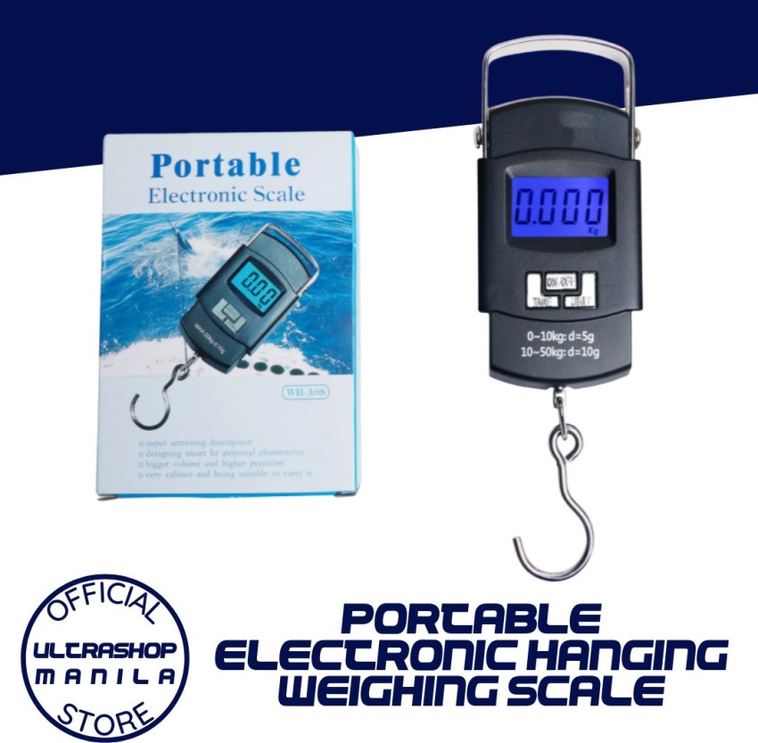 Hezkrt ® 10g-50Kg Digital Hanging Luggage Fishing Weight Scale