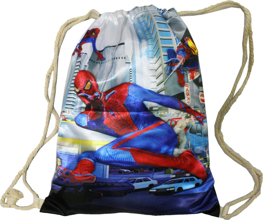 Spiderman drawstring backpack outlet