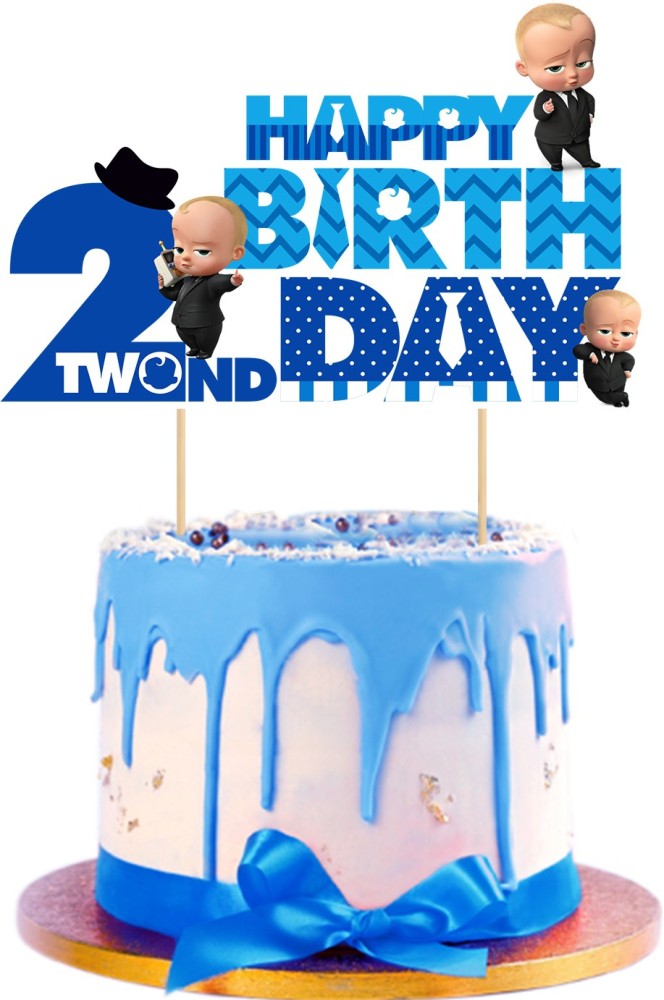 2nd Birthday Cake For Boy Online | YummyCake
