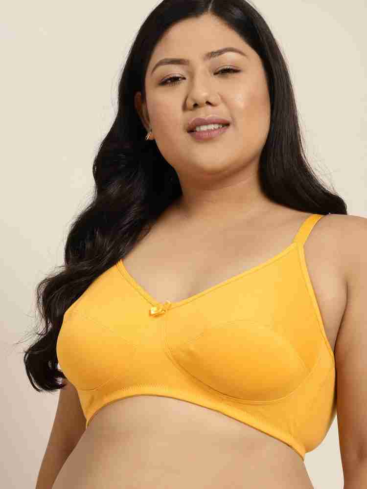 Buy online Yellow Solid T-shirt Bra from lingerie for Women by Rosaline By  Zivame for ₹339 at 24% off