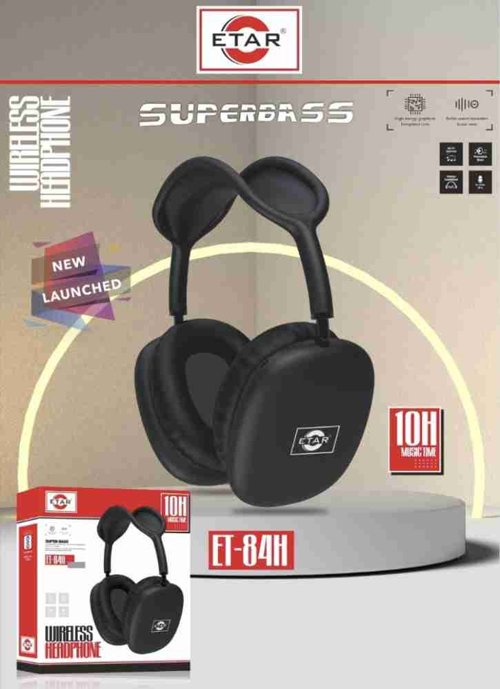 ETAR ET 84H SUPERBASS WIRELESS HEADPHONE Bluetooth without Mic