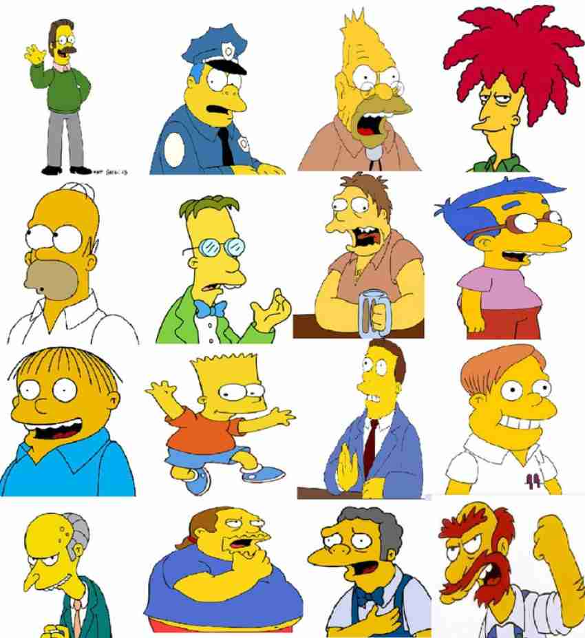 the simpsons names