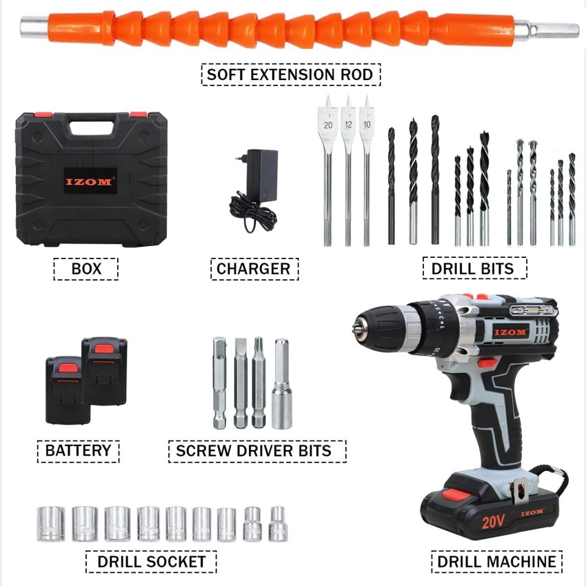 Izom drill deals machine