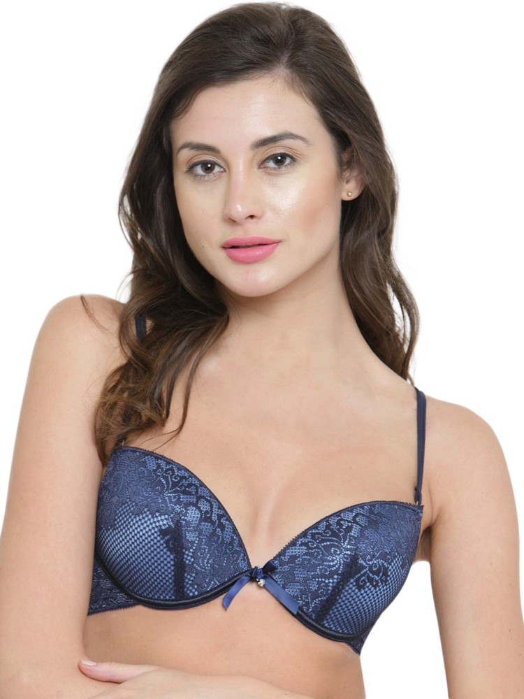 Quttos FRONT OPEN BACKLESS BRA Women Push-up Lightly Padded Bra - Buy Black  Quttos FRONT OPEN BACKLESS BRA Women Push-up Lightly Padded Bra Online at  Best Prices in India