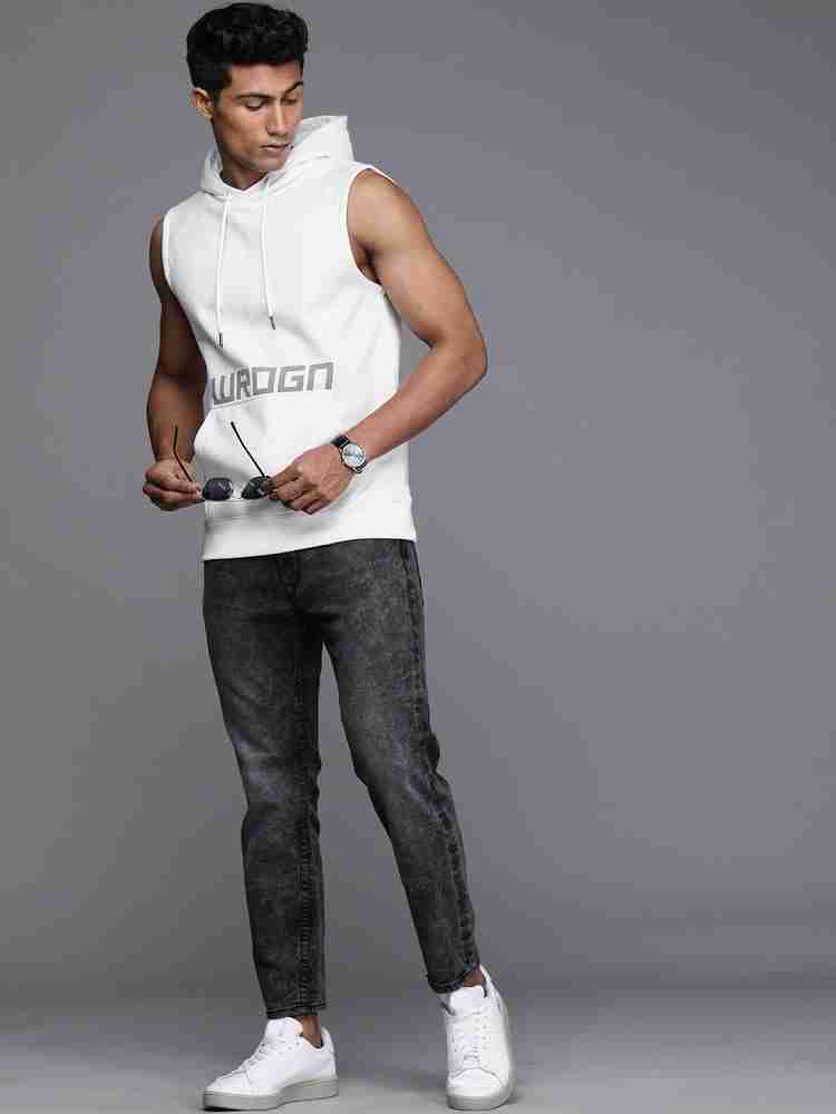 Sleeveless hoodie flipkart shop